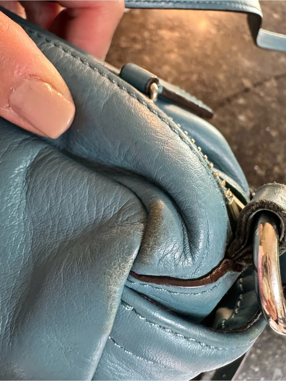 Coach Campbell Crossbody with Buckle Accent